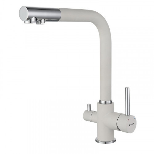 Смеситель для кухни GranFest 3611 цвет Иней