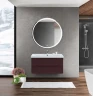 Тумба под раковину BelBagno Marino-Cer 100 MARINO-CER-1000-2C-SO-BRDL-P подвесная Bordo Lucido МДФ / ЛДСП