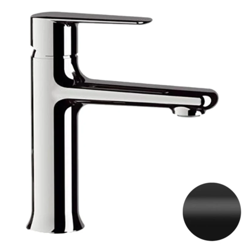 Смеситель для раковины Remer Vanity V12NO цвет Черный матовый