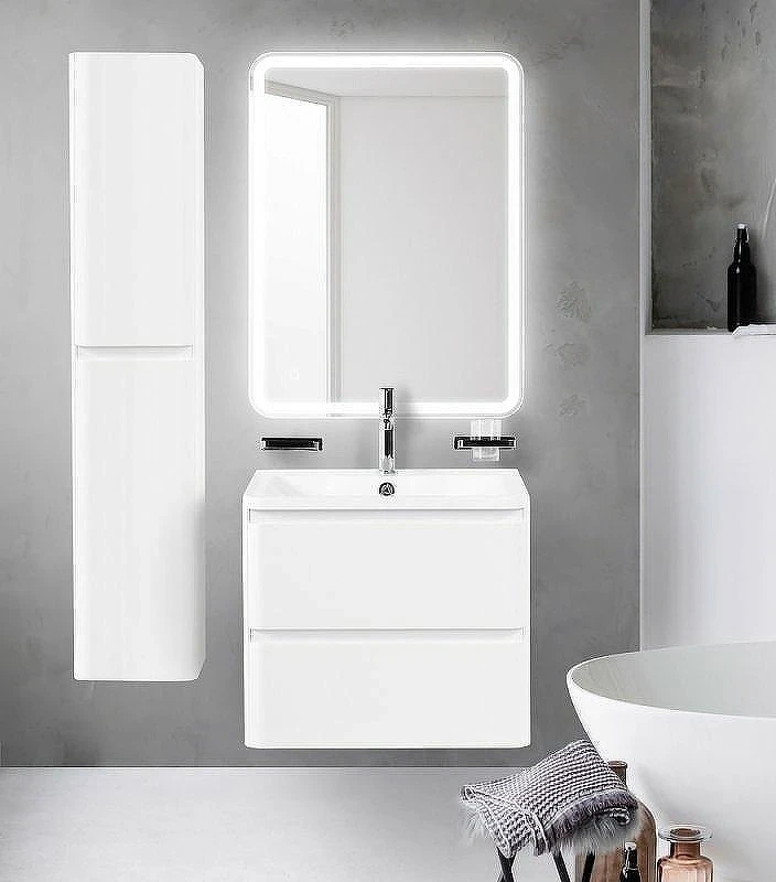 Раковина BelBagno 60 BB600/455-LV-MR-ALR Белая