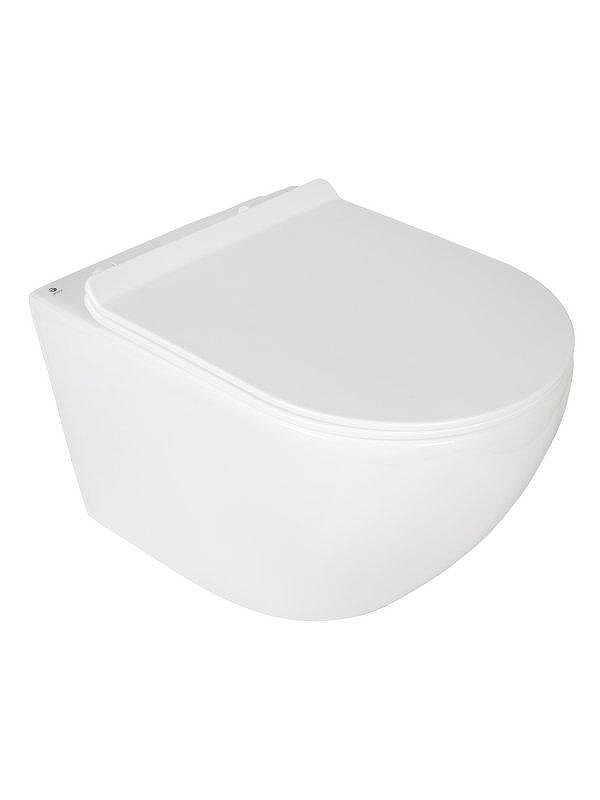 Унитаз с инсталляцией Agger ATI09150L+APB255 цвет Белый с сиденьем Микролифт и клавишей смыва цвет Оружейная сталь