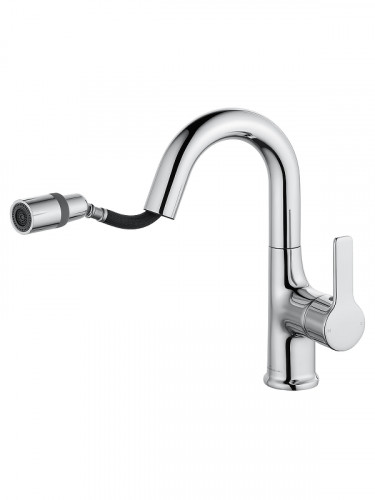 Смеситель для раковины Wonzon &amp; Woghand WW-FE01L212-CR цвет Хром