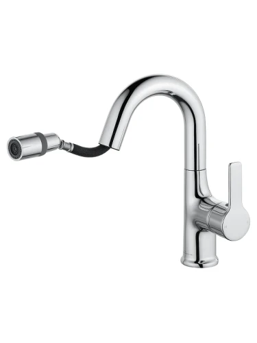 Смеситель для раковины Wonzon & Woghand WW-FE01L212-CR цвет Хром