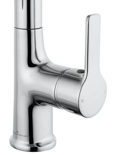 Смеситель для раковины Wonzon & Woghand WW-FE01L212-CR цвет Хром