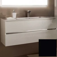 Тумба с раковиной SanVit Кубэ-2 90 kkube2090 в цвете Ral подвесная Черный глянец МДФ / ЛДСП