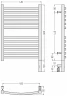 Электрический полотенцесушитель Сунержа Аркус 3.0 120x63 03-5704-1260 цвет Золото