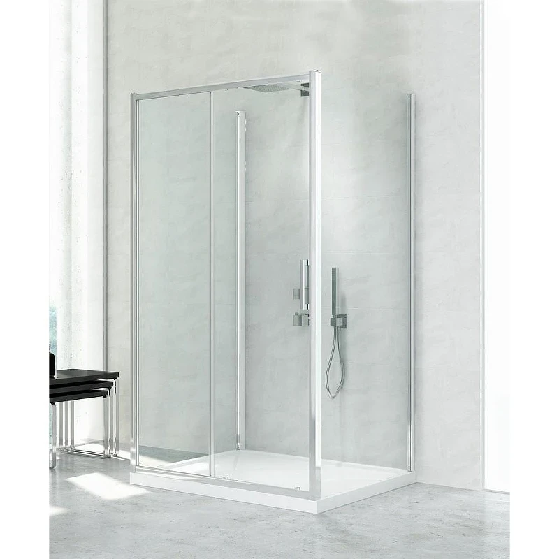 Душевое ограждение New Trendy NEW CORRINA Chrome x100 D-0089A/D-0078B