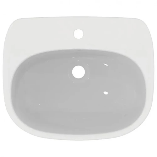 Раковина встраиваемая сверху Ideal Standard Tesi 55 T010001 цвет Euro White / Евробелый