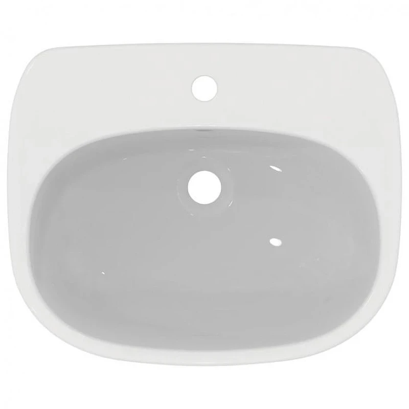 Раковина встраиваемая сверху Ideal Standard Tesi 55 T010001 цвет Euro White / Евробелый