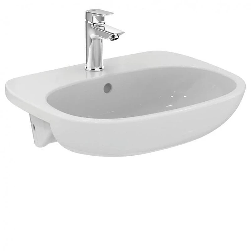Раковина встраиваемая сверху Ideal Standard Tesi 55 T010001 цвет Euro White / Евробелый