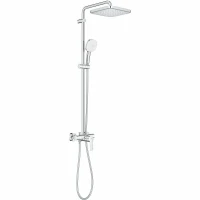 Душевая система Grohe Tempesta Cube 250 26692001 Хром латунь на стену