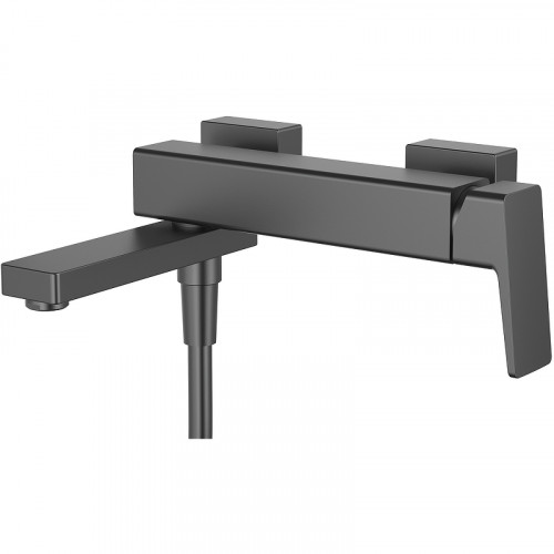 Смеситель для ванны Raglo R30.30.09 Графит матовый латунь на стену