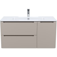 Тумба с раковиной Iddis Edifice 100 EDI10C0i95K подвесная Капучино МДФ / ЛДСП