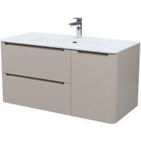 Тумба с раковиной Iddis Edifice 100 EDI10C0i95K подвесная Капучино МДФ / ЛДСП