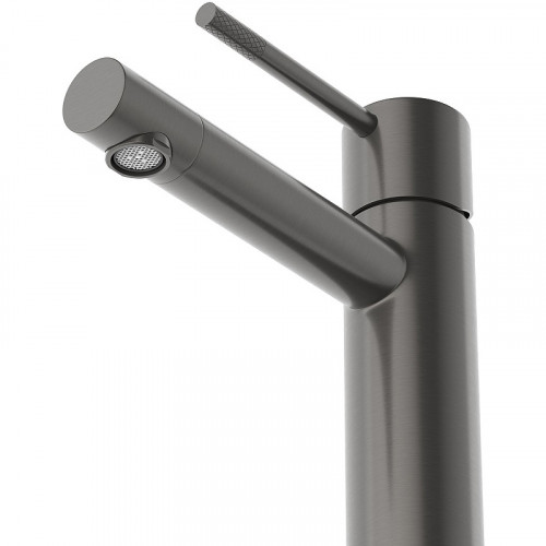 Смеситель для раковины Cezares Relax RELAX-LS2-GM Оружейная сталь нержавеющая сталь