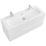 Тумба под раковину Cezares Duet-N 120 DUET-N-1200-2C-SO-BL подвесная Bianco Lucido МДФ / ЛДСП