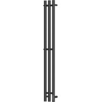 Электрический полотенцесушитель Point Деметра PN12822B П3 120x1200 диммер справа Черный