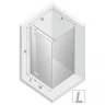 Душевое ограждение New Trendy REFLEXA Black x120 EXK-4966