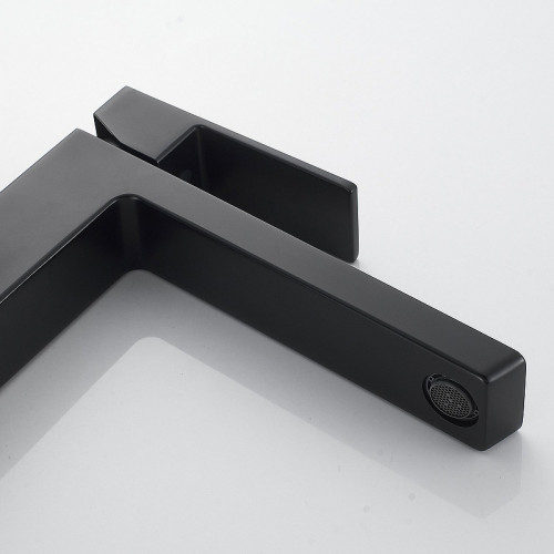 Смеситель для раковины Rose R18H R1811H-1 Черный матовый латунь