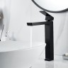 Смеситель для раковины Rose R18H R1811H-1 Черный матовый латунь