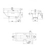 Стальная ванна Kaldewei Saniform Plus 363-1 170x70 111800013001 с покрытием Easy-clean