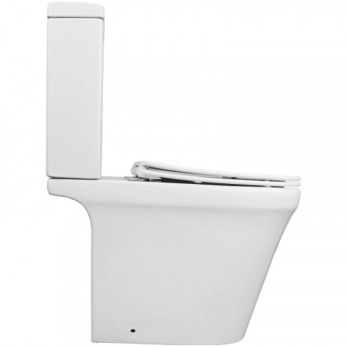 Унитаз компакт Azario Candy AZ-1503B с бачком и сиденьем Микролифт фарфор напольный