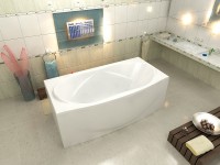 Акриловая ванна Bas Фиеста 194x90 В 00037 без гидромассажа