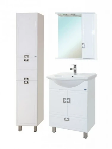 Тумба под раковину Bellezza Mia 60 4637709070018 1 ящик Белая МДФ / ЛДСП