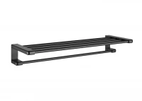 Полка для полотенец Wonzon & Woghand WW-V3902-MB цвет Черный матовый