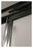 Душевая дверь Cezares Elena 130 R ELENA-W-B-13-40+60/30-P-Cr-R профиль Хром стекло рифленое