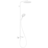 Душевая система Hansgrohe Raindance Select S 27633700 Белая матовая латунь на стену