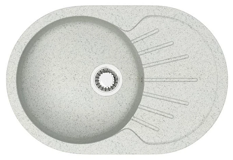 Кухонная мойка Azario Flora 73 CS00079916 цвет Светло-серый
