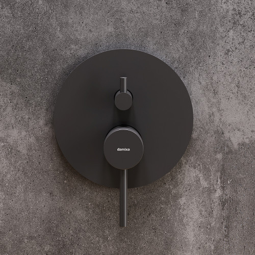 Смеситель для душа Damixa Scandinavian Pure 367100300 Черный матовый латунь встраиваемый