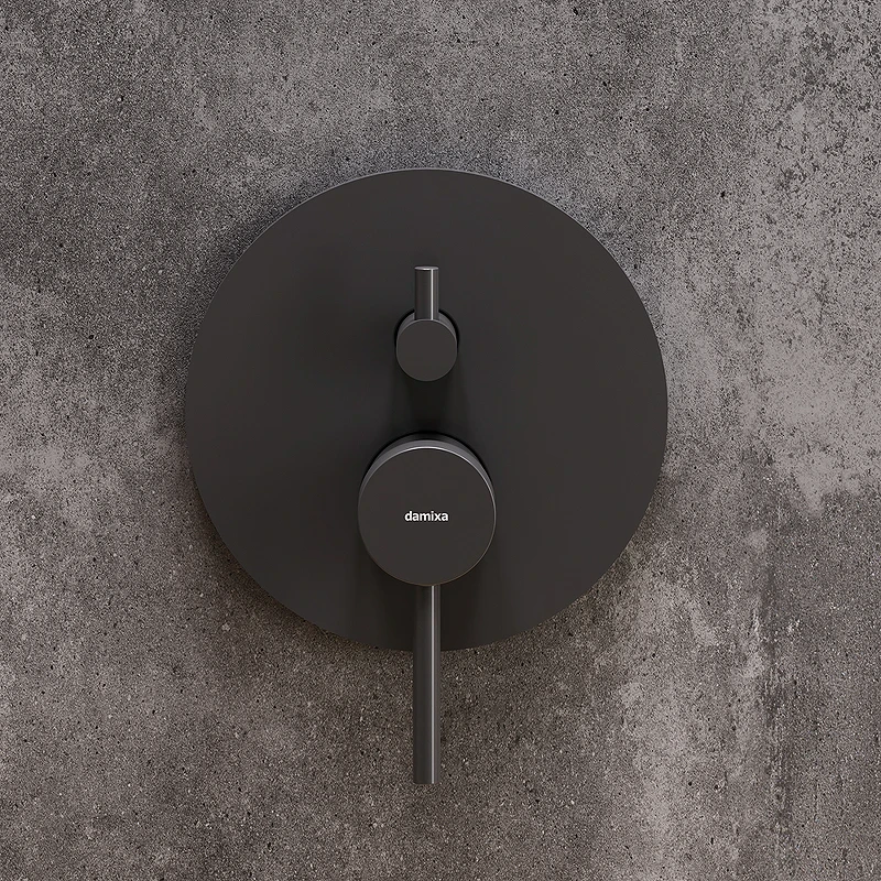 Смеситель для душа Damixa Scandinavian Pure 367100300 Черный матовый латунь встраиваемый