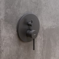 Смеситель для душа Damixa Scandinavian Pure 367100300 Черный матовый латунь встраиваемый