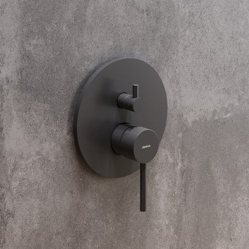 Смеситель для душа Damixa Scandinavian Pure 367100300 Черный матовый латунь встраиваемый