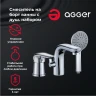 Смеситель для ванны Agger A3333300 Хром