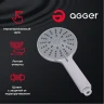 Смеситель для ванны Agger A3333300 Хром