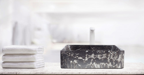 Раковина-чаша WeltWasser Elbach 2179 K512 40 10000004546 Мрамор фаянс накладная