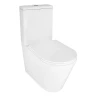Унитаз компакт Azario Mizen AZ-8300 цвет Белый с бачком и сиденьем Микролифт