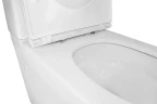 Унитаз компакт Azario Mizen AZ-8300 цвет Белый с бачком и сиденьем Микролифт
