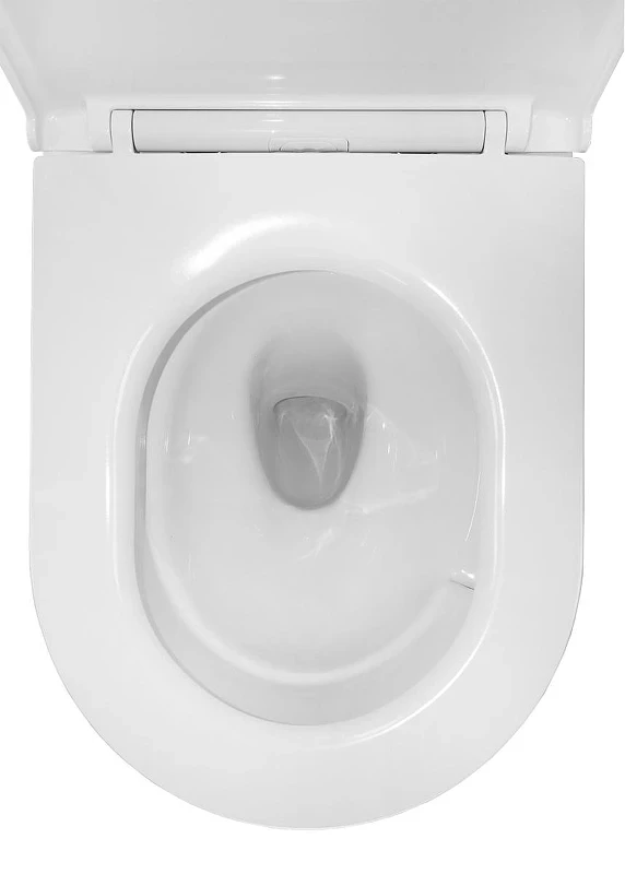 Унитаз компакт Azario Mizen AZ-8300 цвет Белый с бачком и сиденьем Микролифт