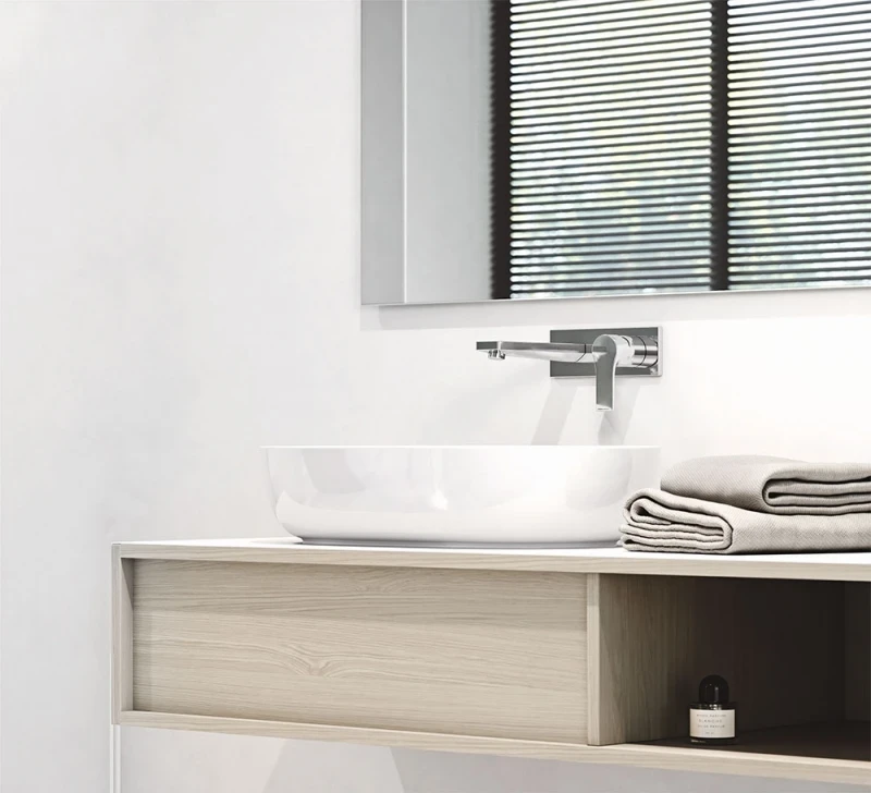 Смеситель для раковины Kludi Zenta SL 482470565 Хром латунь встраиваемый