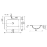Раковина Ceramicanova Grace 60 CN7011MB Черная матовая