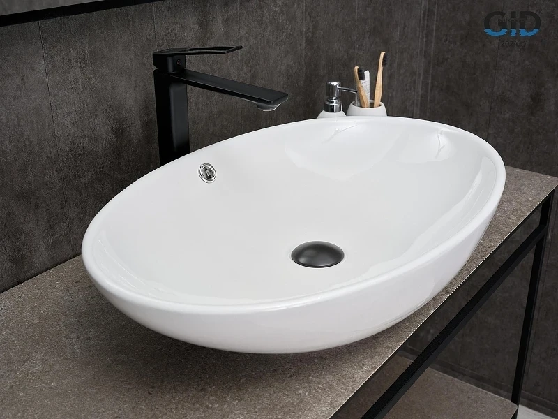 Раковина-чаша Gid Lago 63,5 N9007 51207 цвет Белый