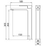 Смеситель для раковины Grossman Style 520.K35.05.420 Графит брашированный