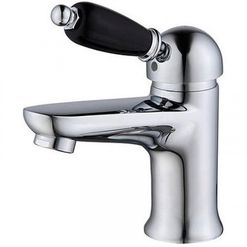 Смеситель для раковины Caprigo Adria-Uno Black Edition 02B-522-crm Хром