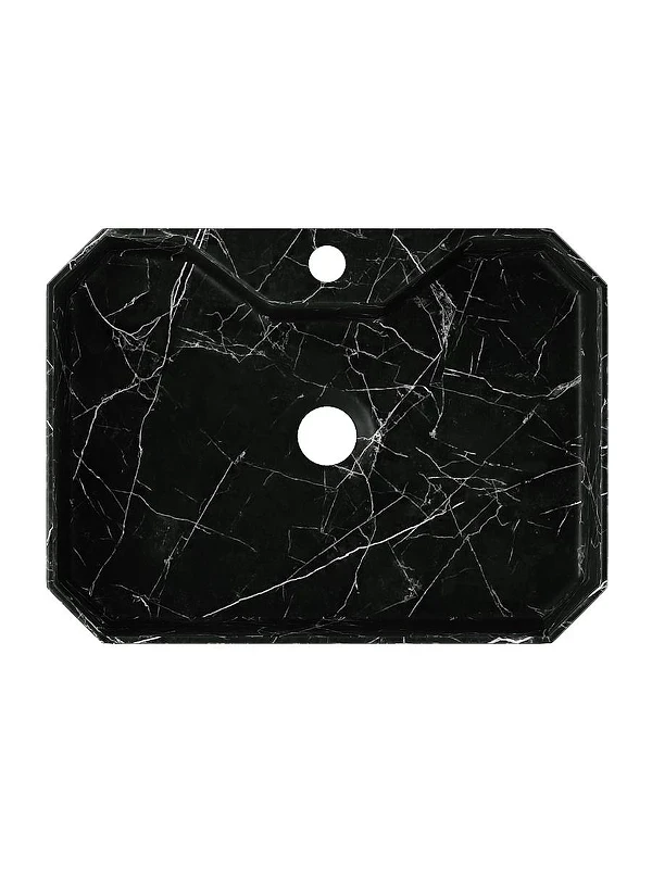 Раковина WellWant 50 WWRT1714B цвет Черный мрамор