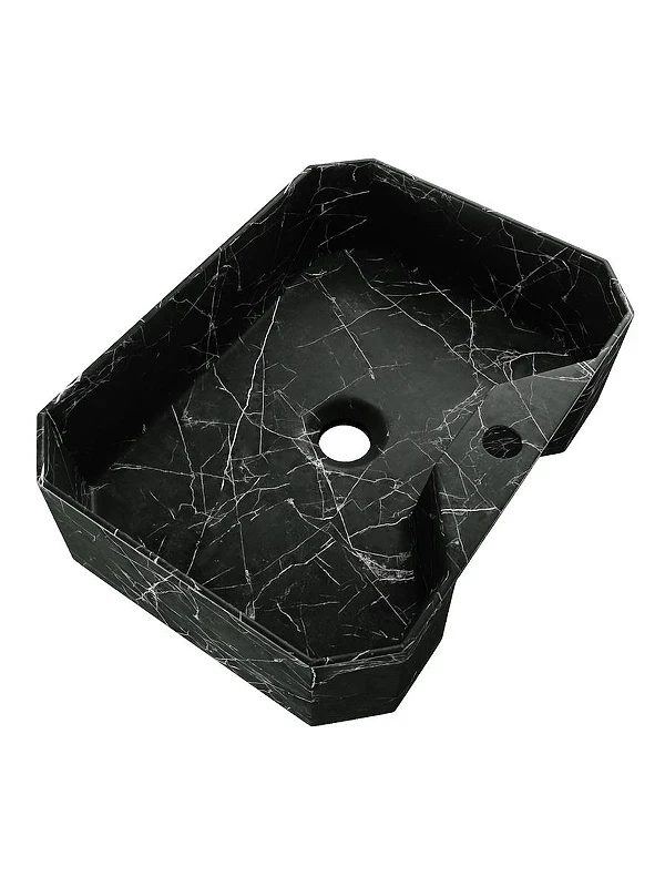 Раковина WellWant 50 WWRT1714B цвет Черный мрамор