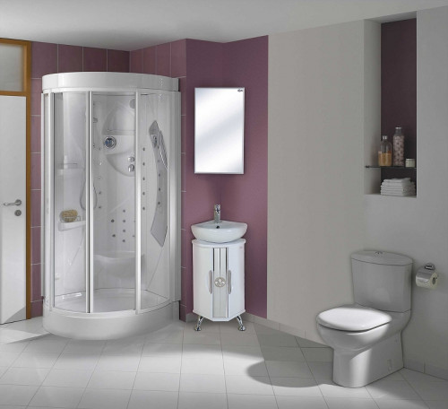 Зеркальный шкаф Onika Мини 30.00 303002 угловой Белый